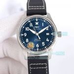 XZ Factory Copy IWC Big Pilots Mark XVII Swiss Watch Blue Dial Men 40MM